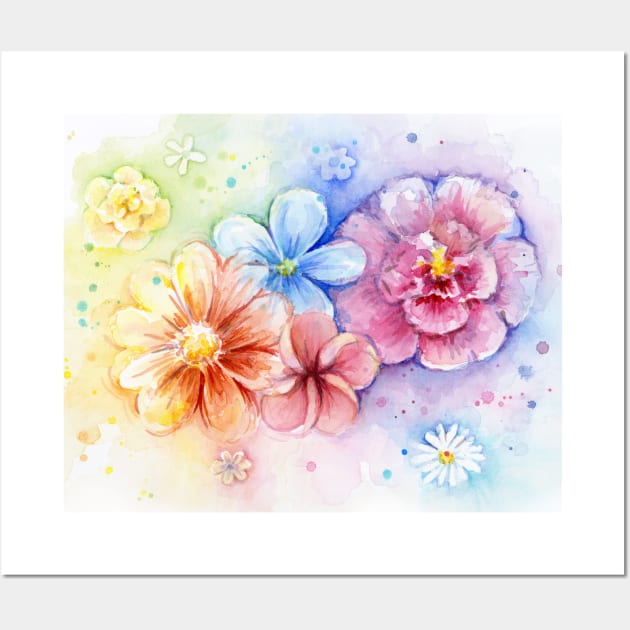 Flower Power Wall Art by Olechka